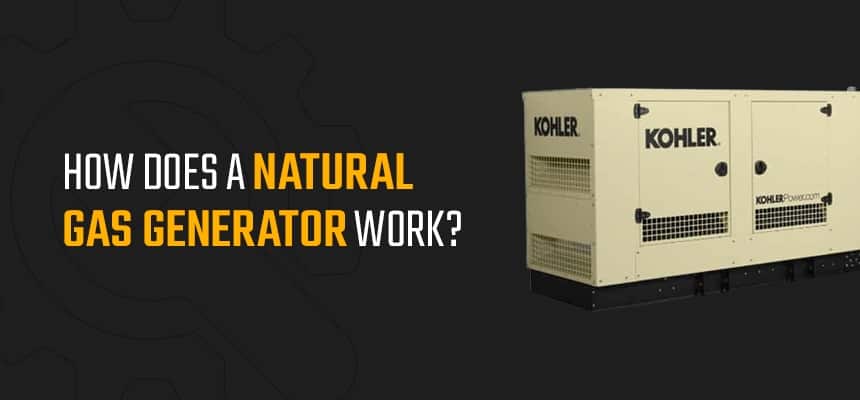 How Does a Natural Gas Generator Work? | Woodstock Power