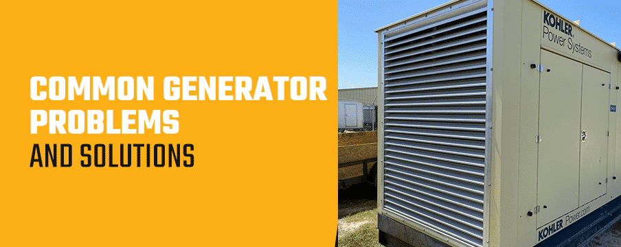 Common Generator Problems and Solutions