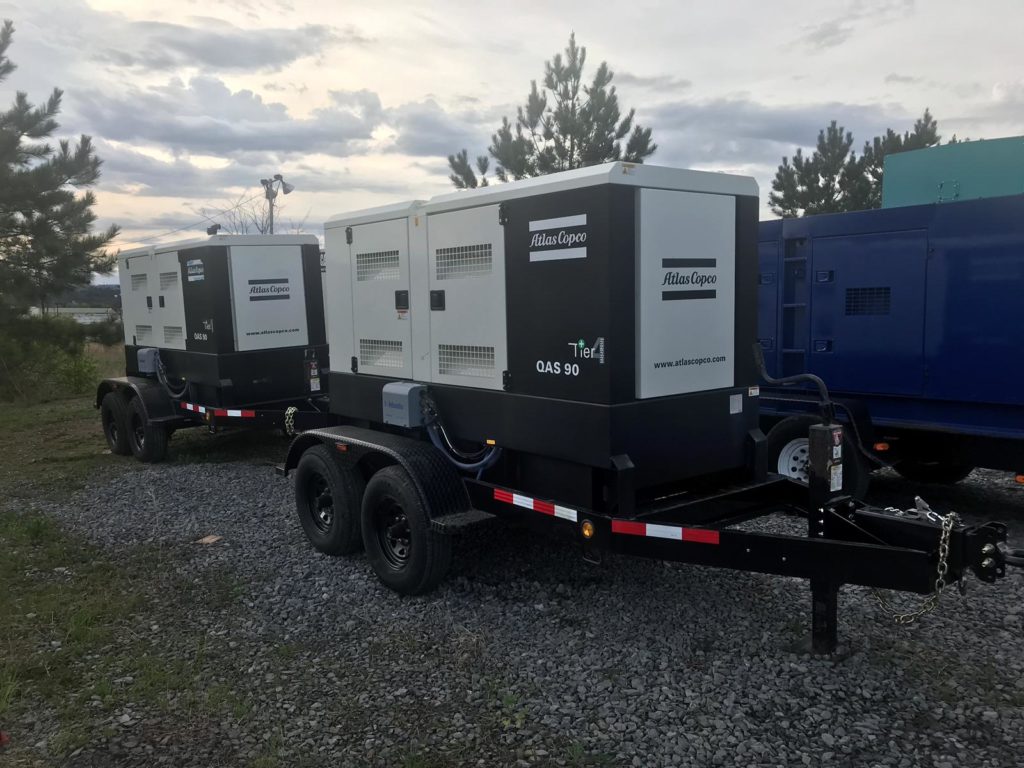 Featured Generator: Atlas Copco QAS 90 T4A | Woodstock Power