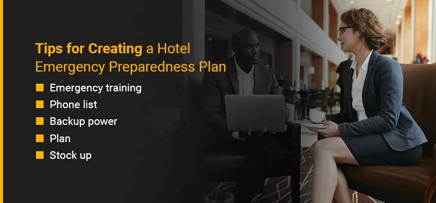 Tips for Creating a Hotel Emergency Preparedness Plan