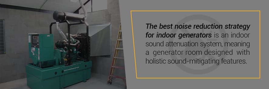 Noise Reduction For Indoor Generators