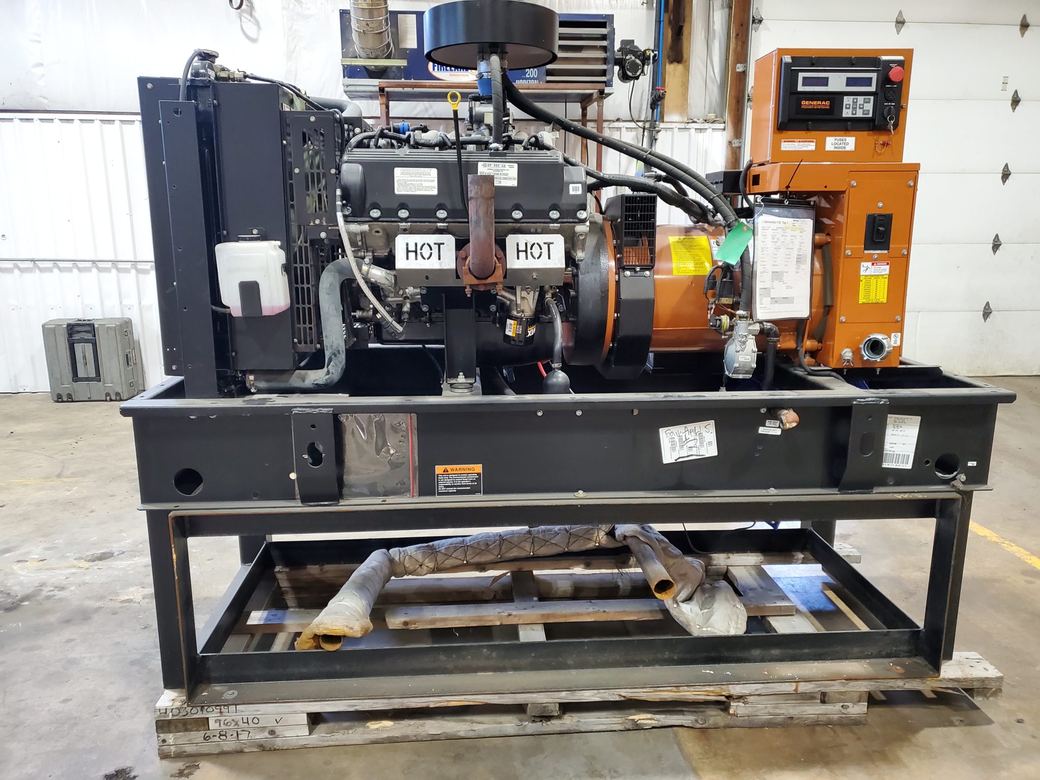 Used 60 kW Generac SG060 Natural Gas Generator - EPA ...