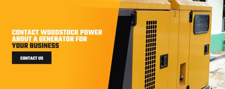 Contact Woodstock Power About a Generator for Your Business