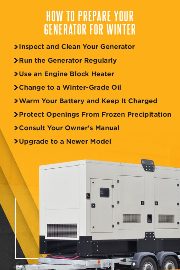 How to Prepare Your Generator For Winter