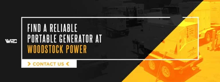 Find a Reliable Portable Generator at Woodstock Power