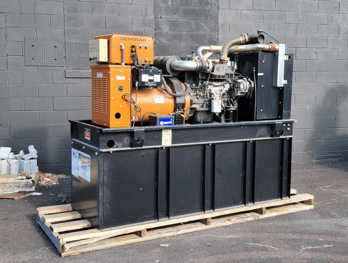 Used 60 kW Generac SD060 Diesel Generator