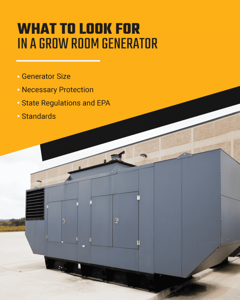 what to look for in a grow room generator
