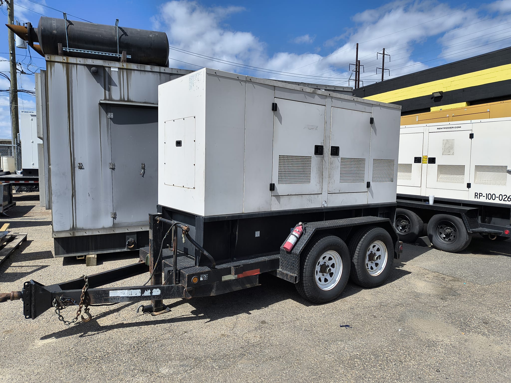 Used 80 kW CAT XQ80-2 Portable Diesel Generator – EPA Tier 3