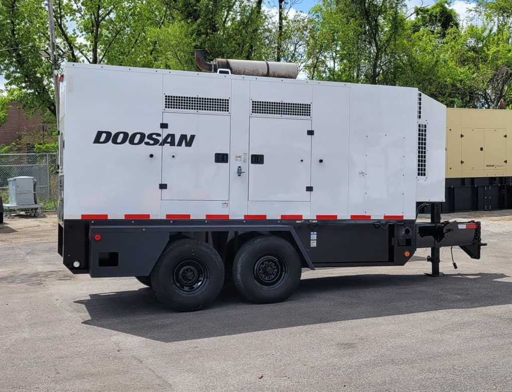 Used 260 kW Doosan G325WCU-3A-T4I Portable Diesel Generator – EPA Tier 4 Interim – COMING IN!