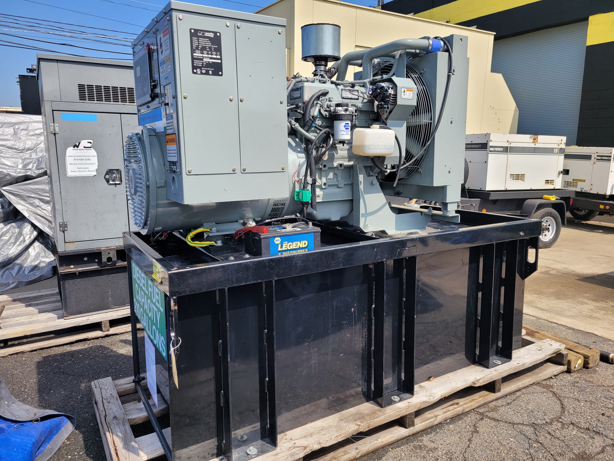 Used 50 kW MTU VER50DJC6DT3 Diesel Generator – EPA Tier 3