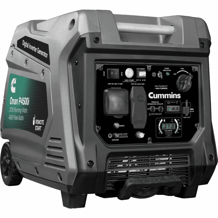 New 4.5 kW Onan P4500i 4500 Watt Digital Inverter Gasoline Portable Generator (29 Available) – JUST IN!