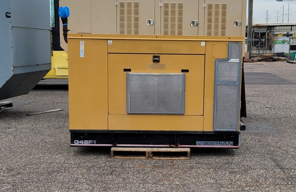 Used 45 kW Olympian G45F1 Natural Gas Generator