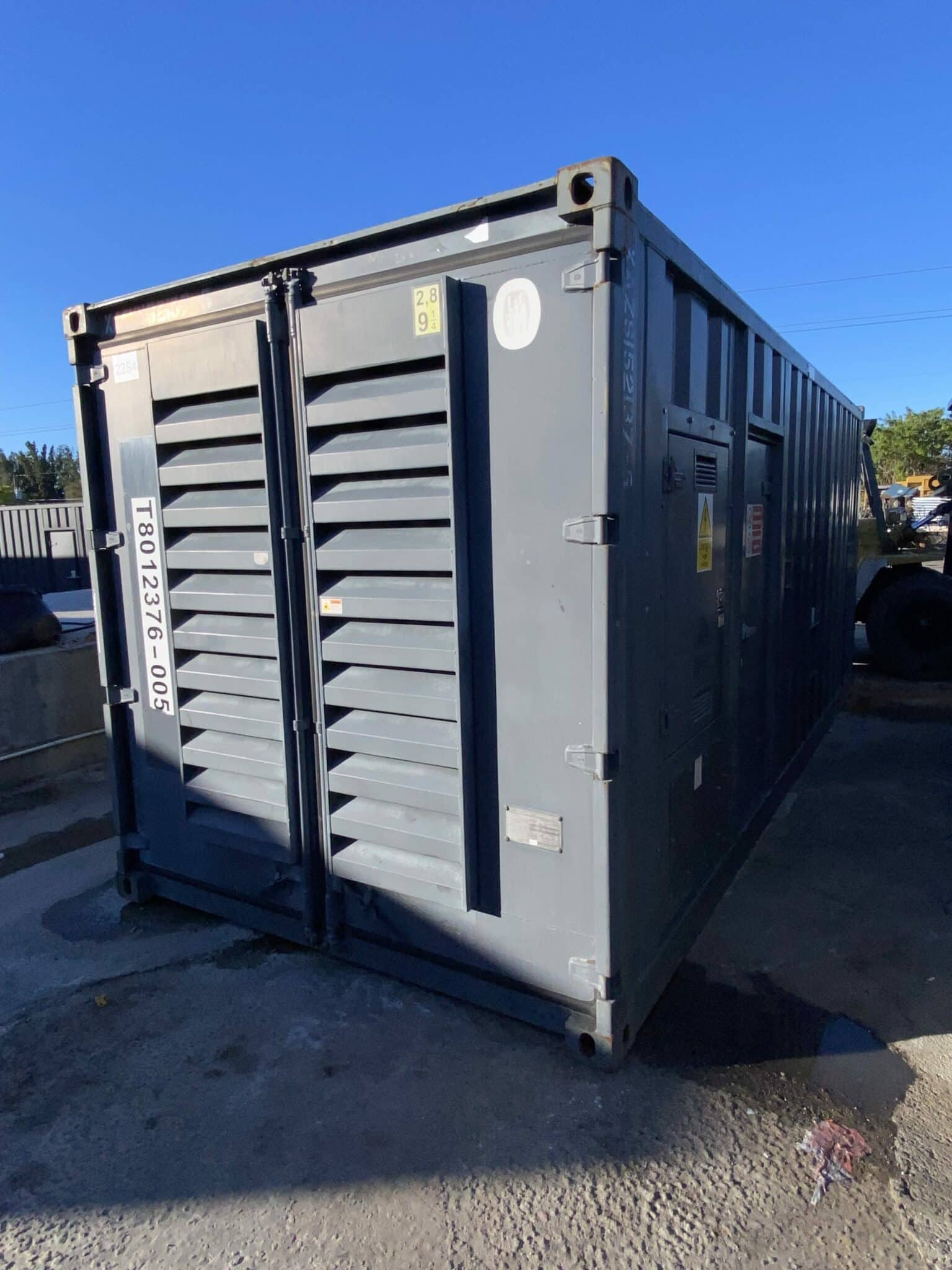 Used 1375 kW Cummins QSK60-G5 Natural Gas Generator – JUST IN!