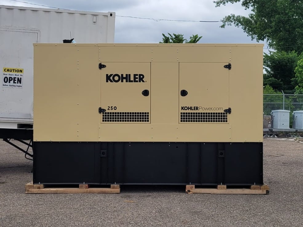 New 250 kW Kohler 250REOZJE Diesel Generator – EPA Tier 3 – SALE PENDING