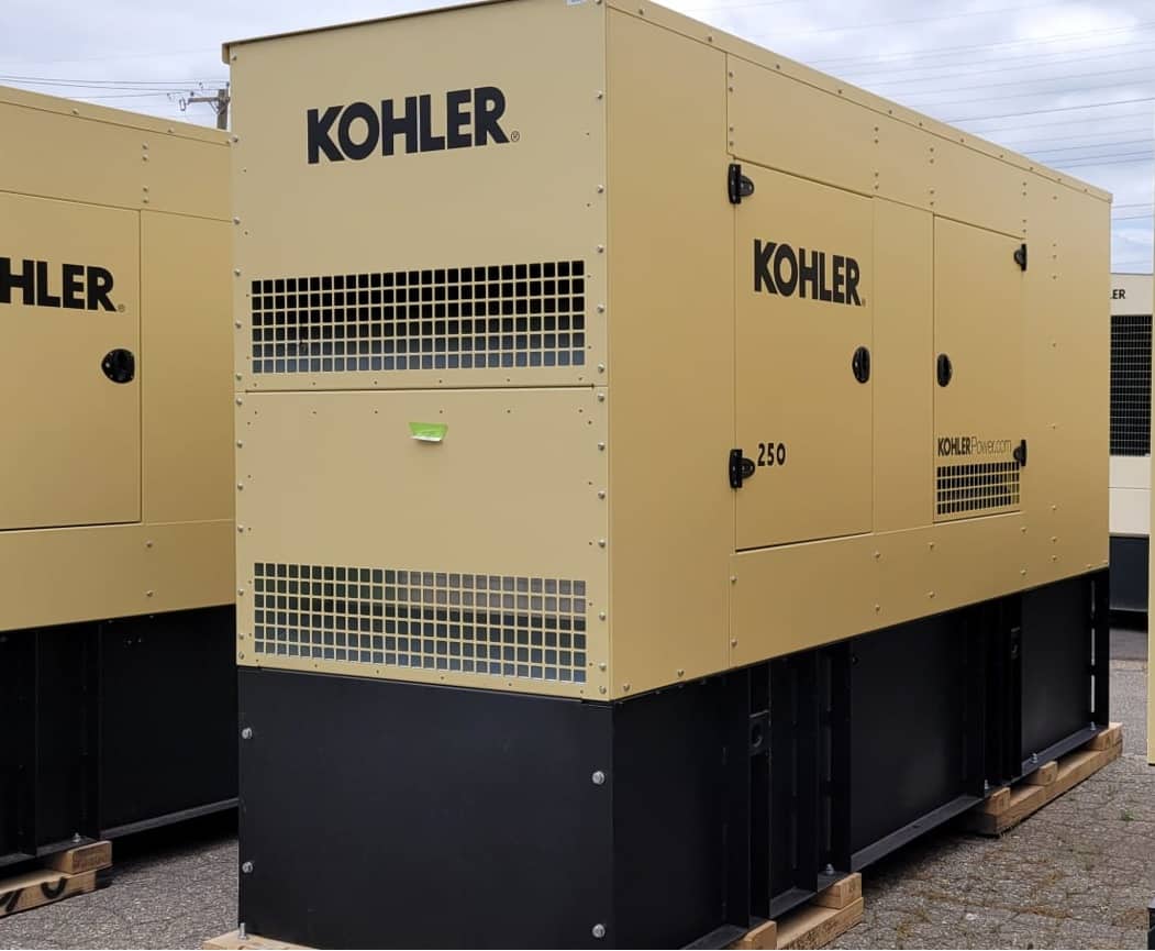 New 250 kW Kohler 250REOZJE Diesel Generator – EPA Tier 3 – SOLD!