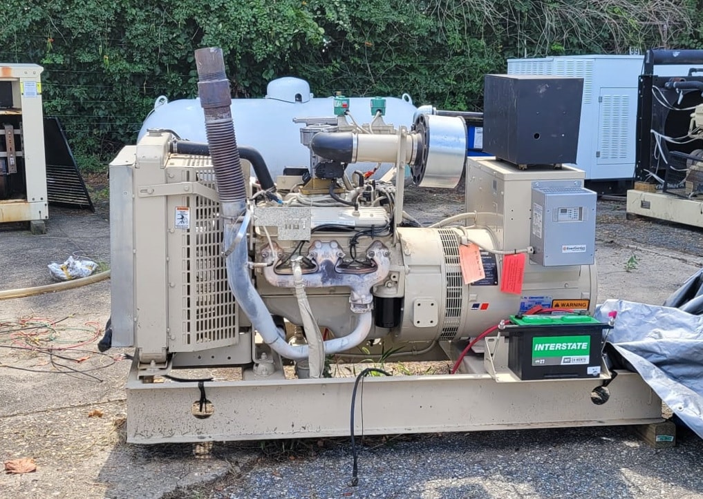 Used 60 kW MTU 60RGC6NLT1 Natural Gas Generator – SALE PENDING
