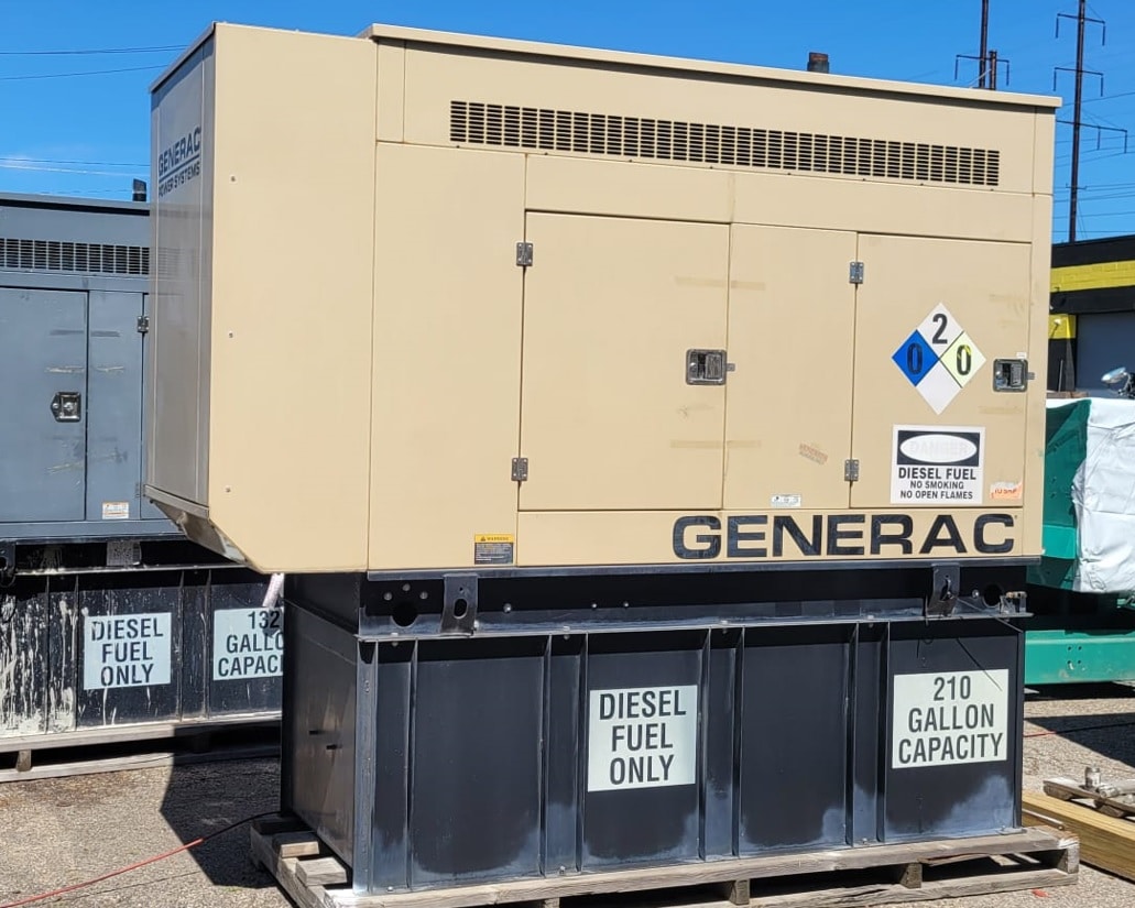 Used 60 kW Generac SD60 Diesel Generator – EPA Tier 2