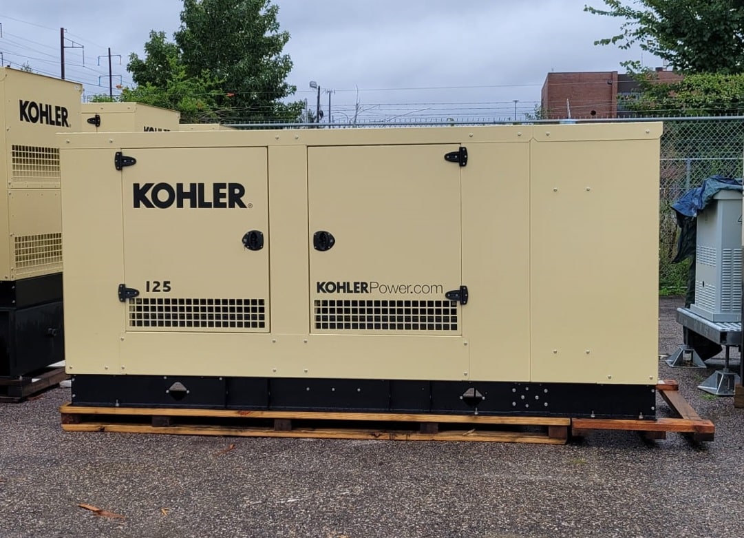 New 125 kW Kohler KG125 Natural Gas Generator – SALE PENDING