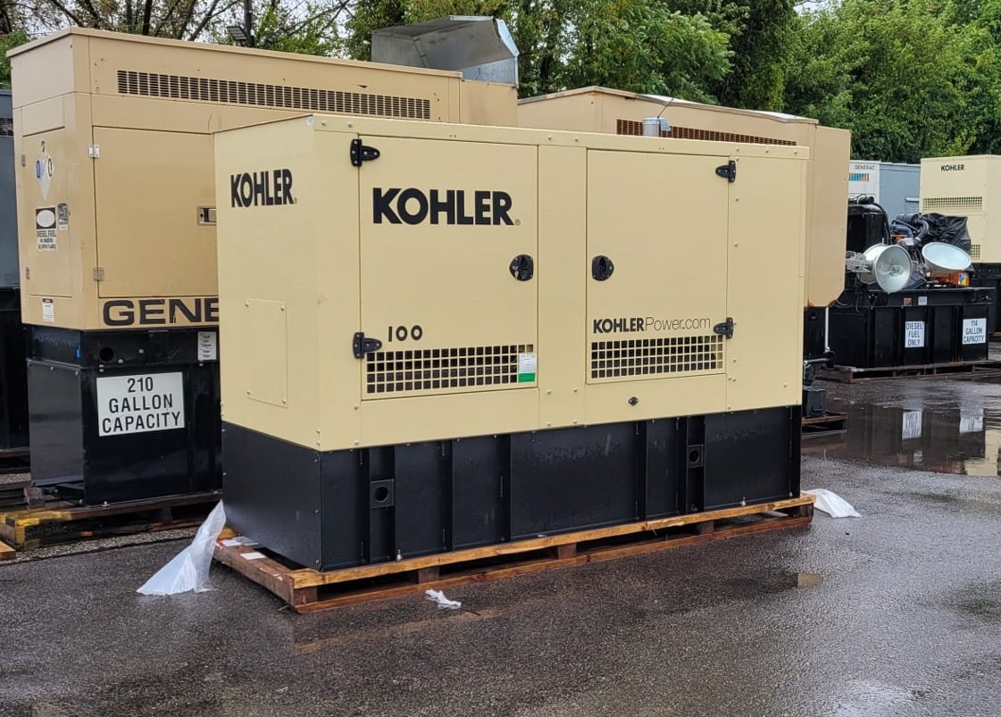 New 100 kW Kohler 100REOZJF Diesel Generator – EPA Tier 3 – SOLD!