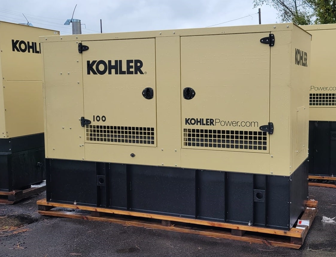 New 100 kW Kohler 100REOZJF Diesel Generator – EPA Tier 3 – SALE PENDING