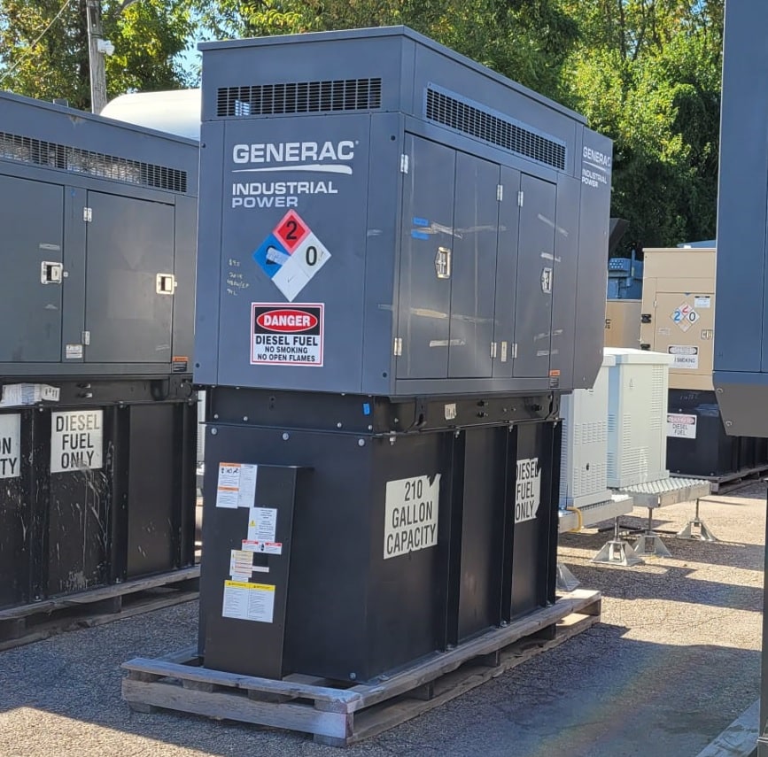 Used 50 kW Generac D3.4L Diesel Generator – EPA Tier 3 – SOLD!