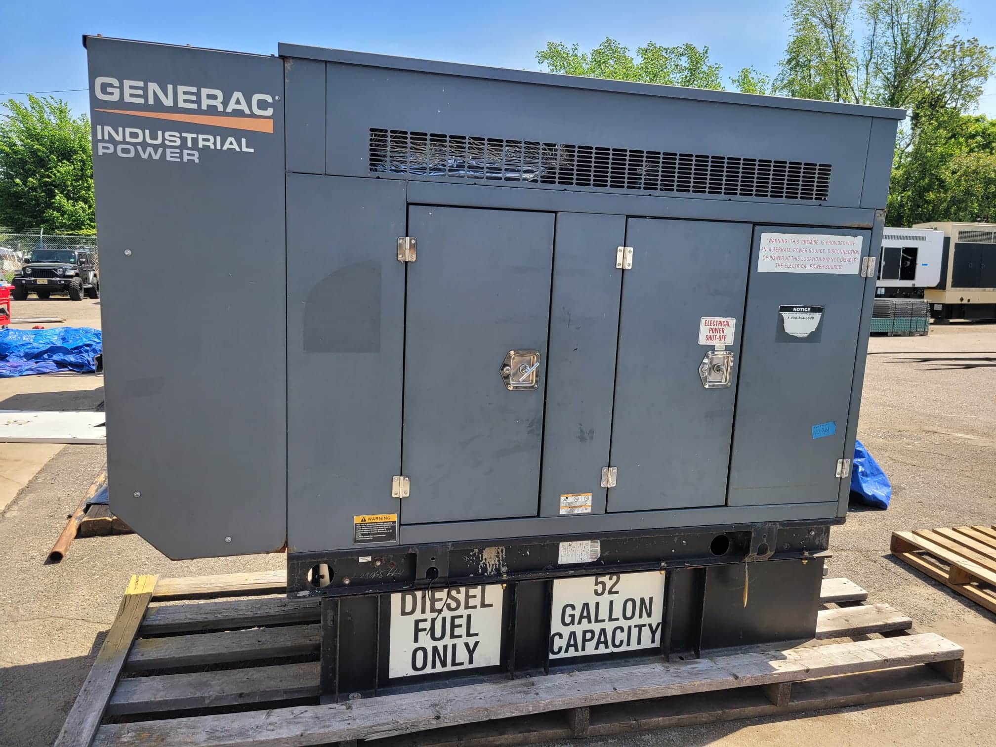 Used 30 kW Generac SD30 Diesel Generator – EPA Tier 3