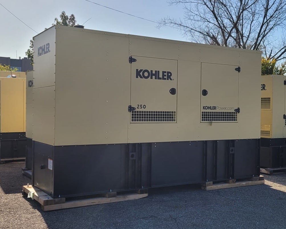New 250 kW Kohler 250REOZJE Diesel Generator – EPA Tier 3