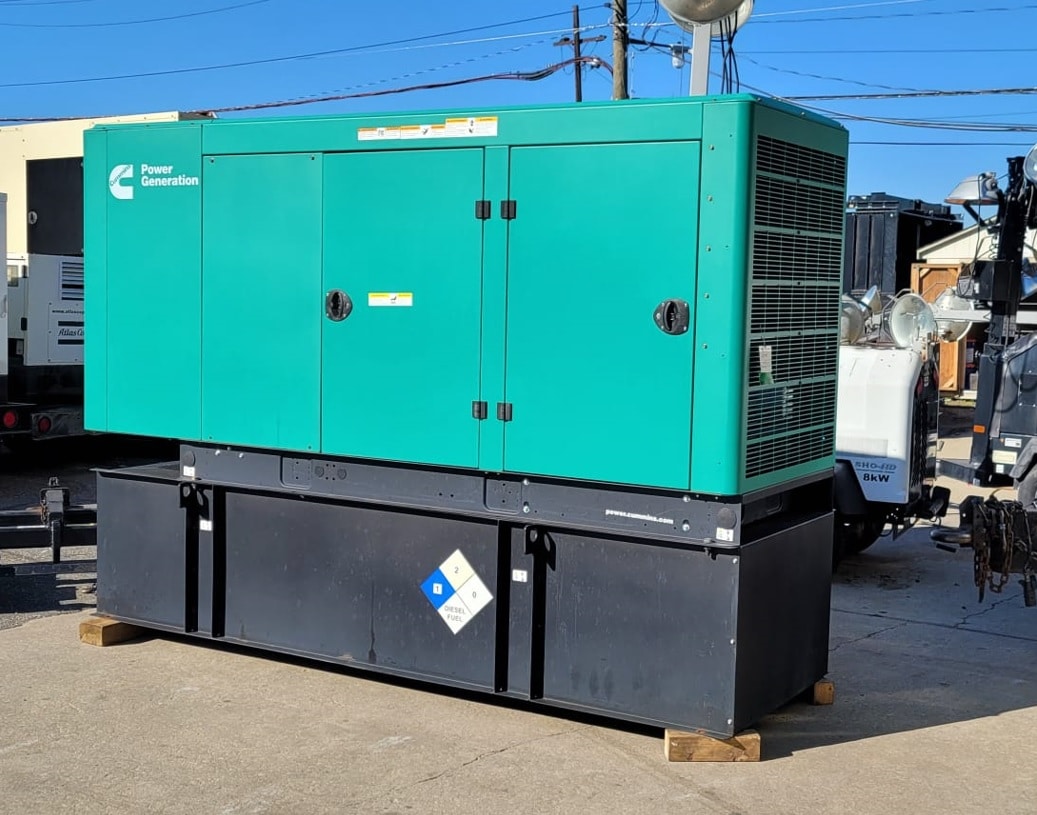 Used 80 kW Cummins C80 D6C Diesel Generator – EPA Tier 3