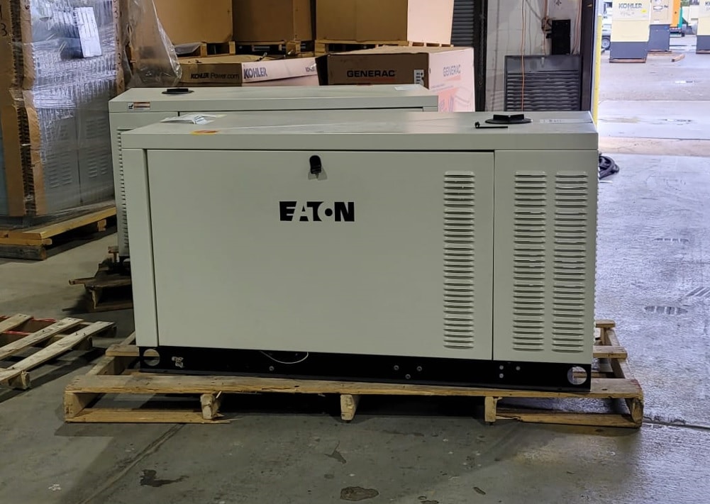 New 27 kW Generac ET02724ANAX Natural Gas Generator