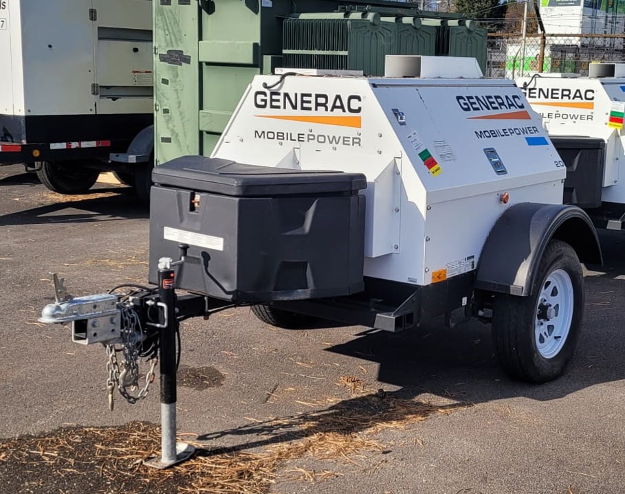 Used 19 kW Generac MLG20 Portable Diesel Generator – EPA Tier 4i