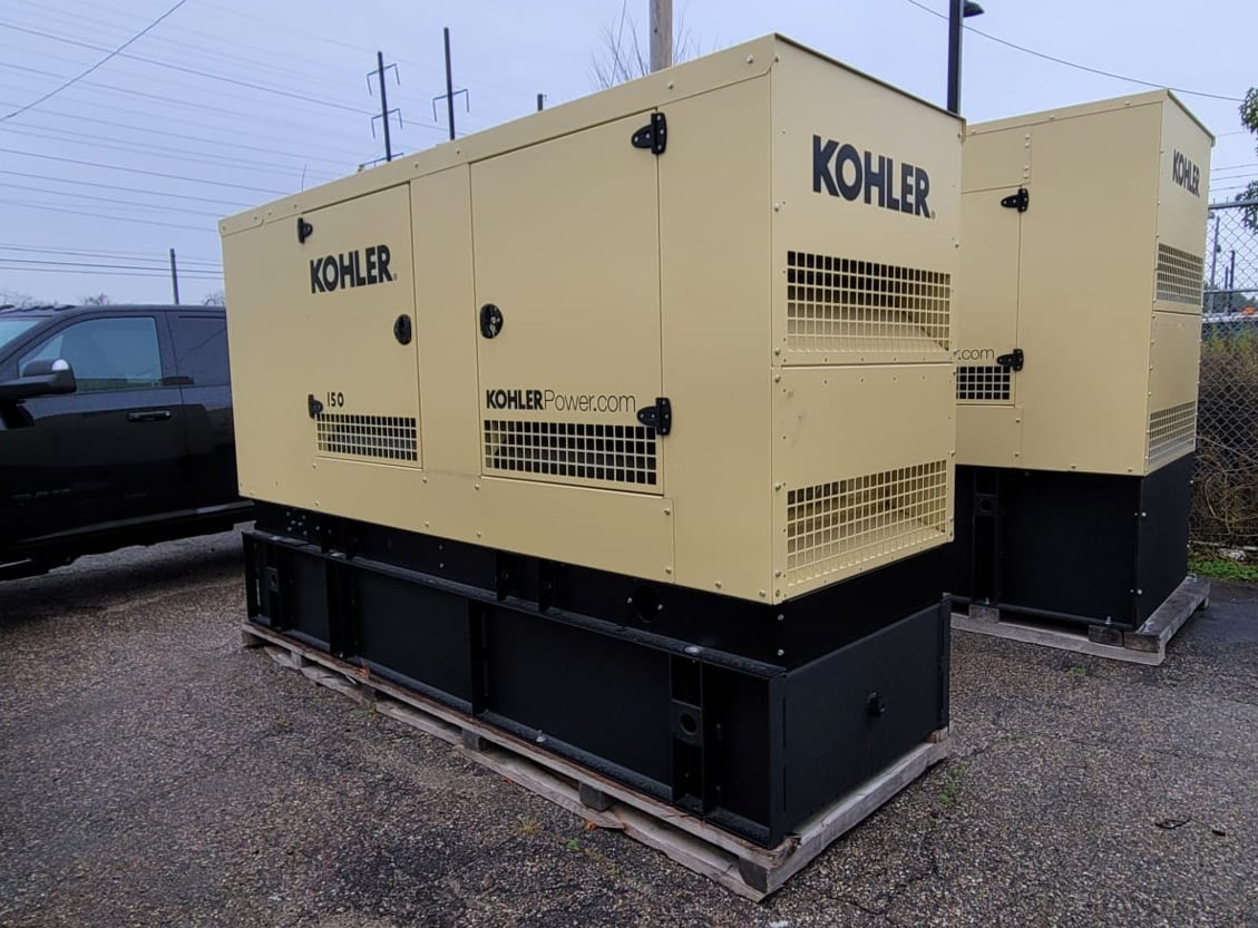 New 150 kW Kohler 150REOZJF Diesel Generator – EPA Tier 3 – COMING IN JULY 2023!
