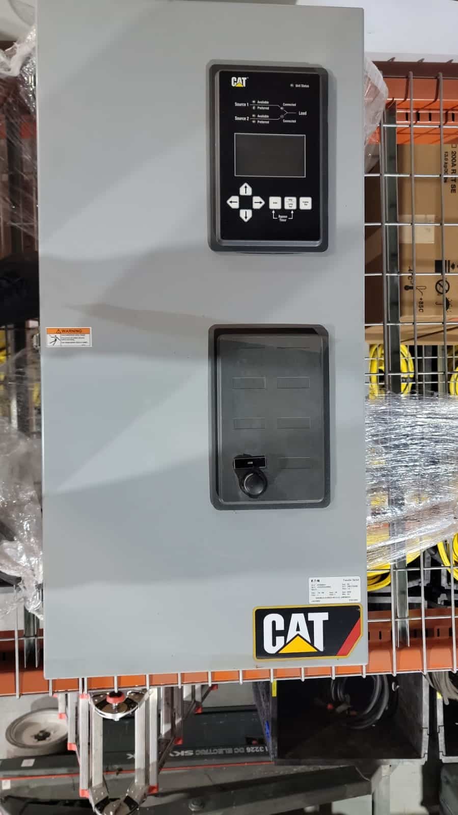 Used 100 Amp CAT ATC Automatic Transfer Switch