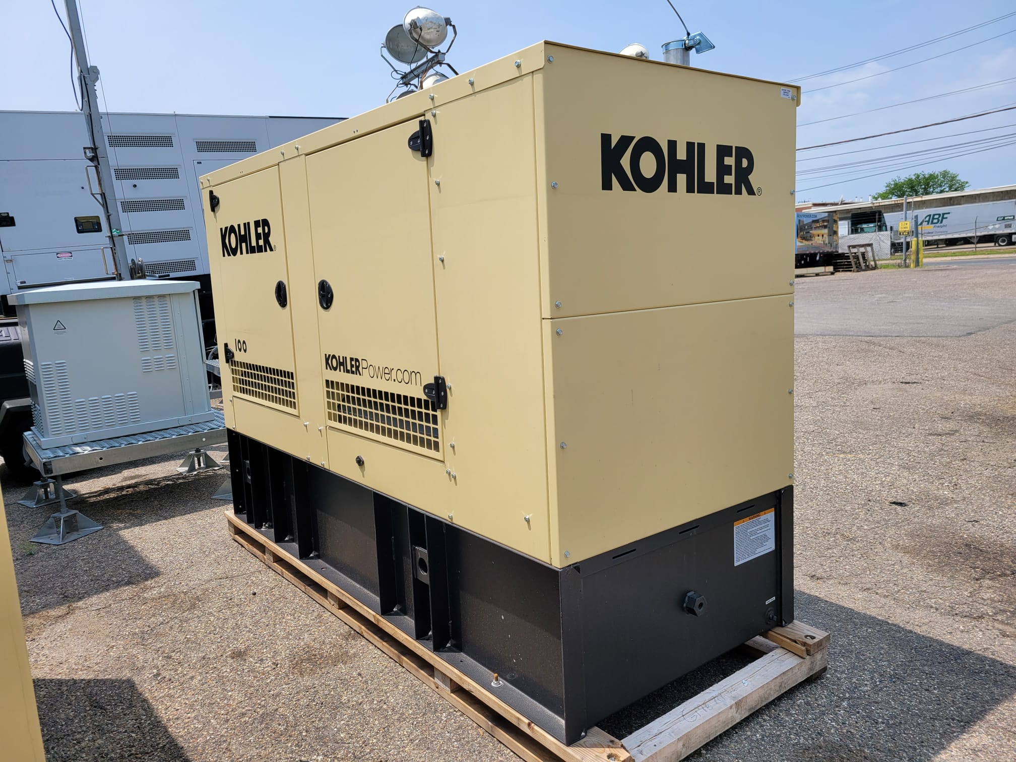 New 100 kW Kohler 100REOZJF Diesel Generator – EPA Tier 3