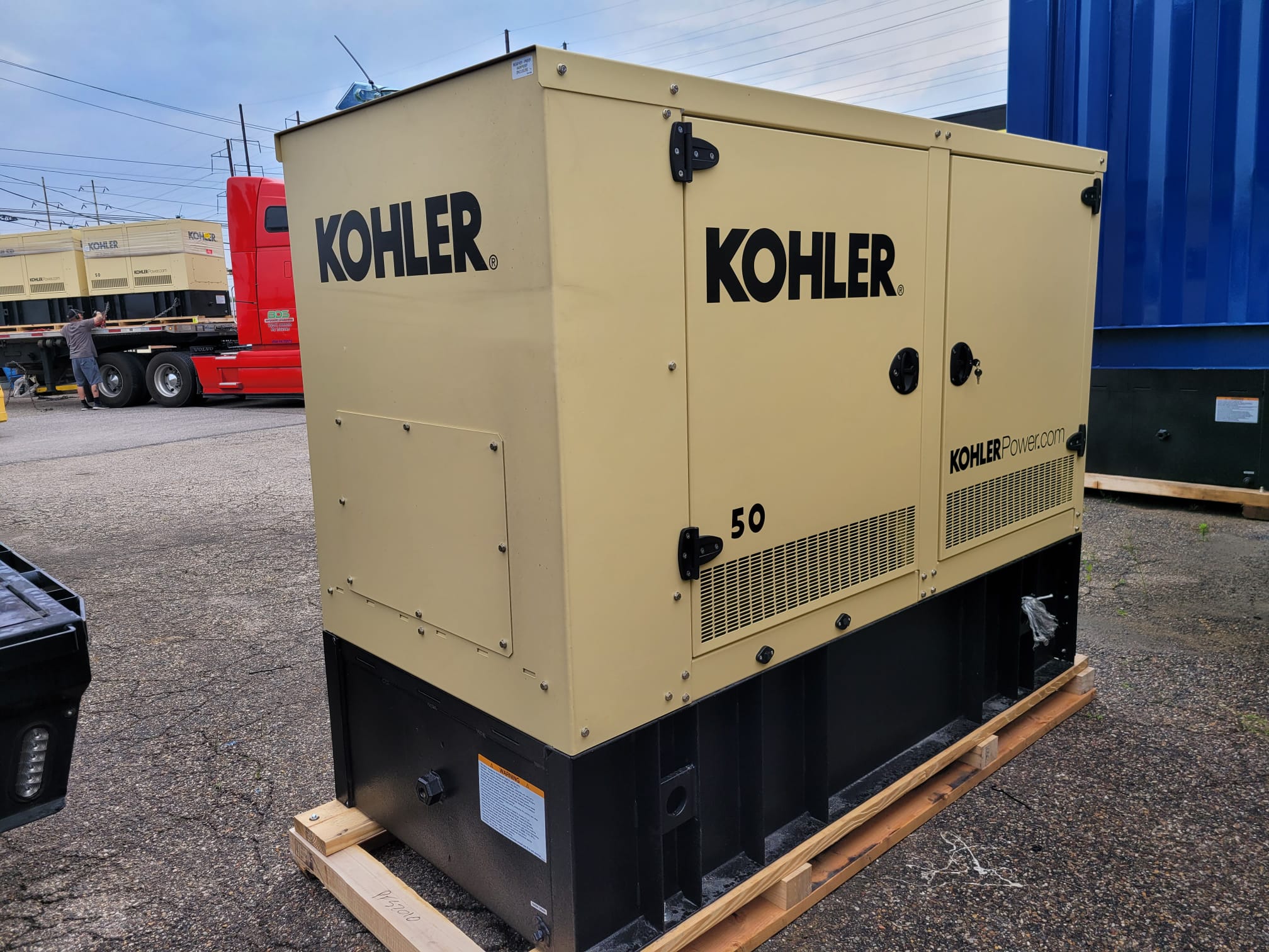 New 50 kW Kohler 50REOZK Diesel Generator – EPA Tier 3