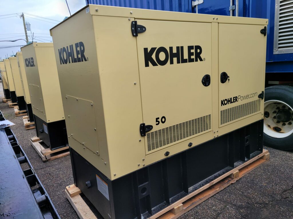 New 50 kW Kohler 50REOZK Diesel Generator – EPA Tier 3 - Woodstock Power