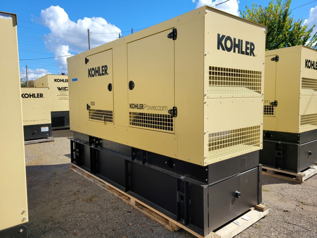 New 150 kW Kohler 150REOZJF Diesel Generator – EPA Tier 3 - Woodstock Power