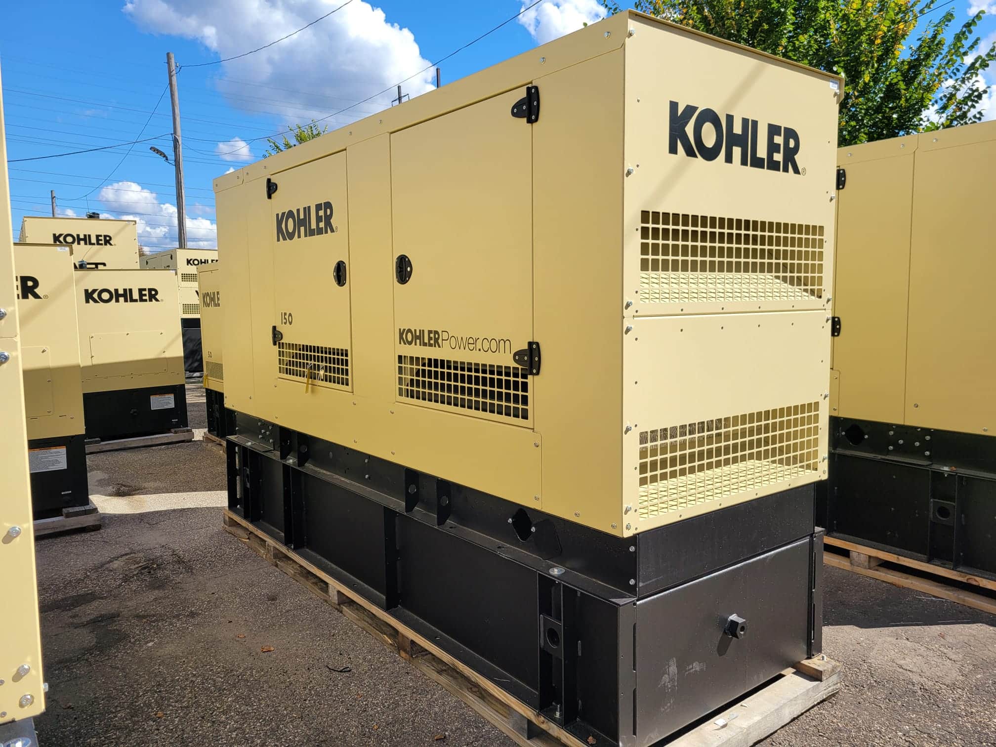 New 150 kW Kohler 150REOZJF Diesel Generator – EPA Tier 3