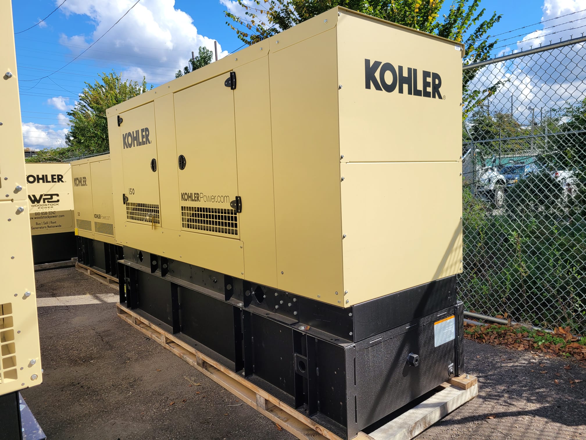 New 150 kW Kohler 150REOZJF Diesel Generator – EPA Tier 3