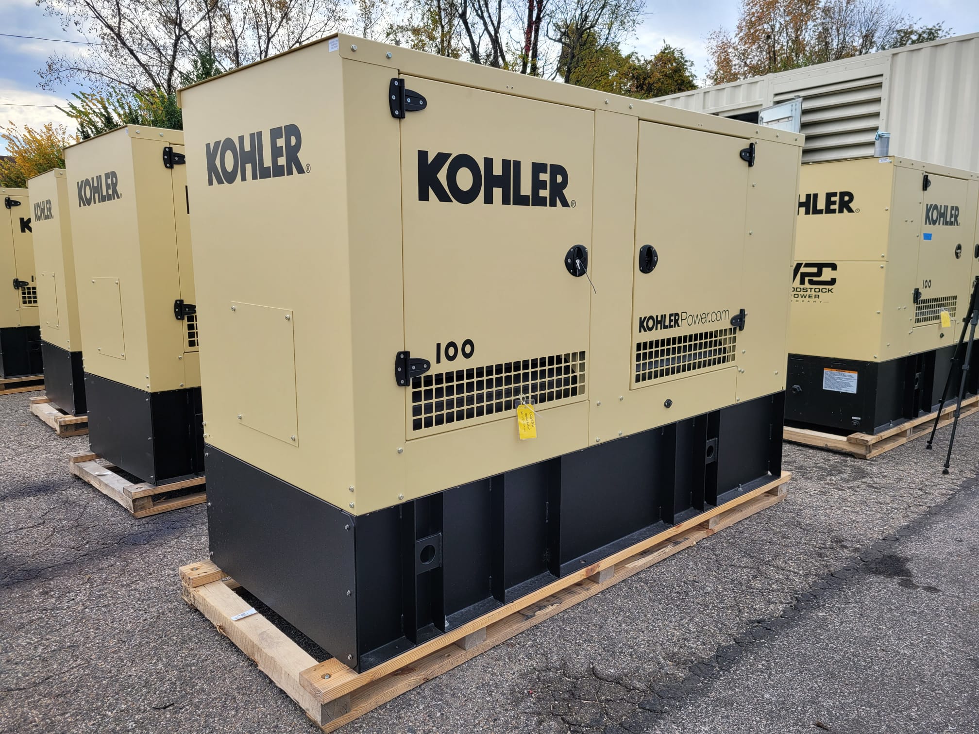 New 100 kW Kohler 100REOZJF Diesel Generator – EPA Tier 3