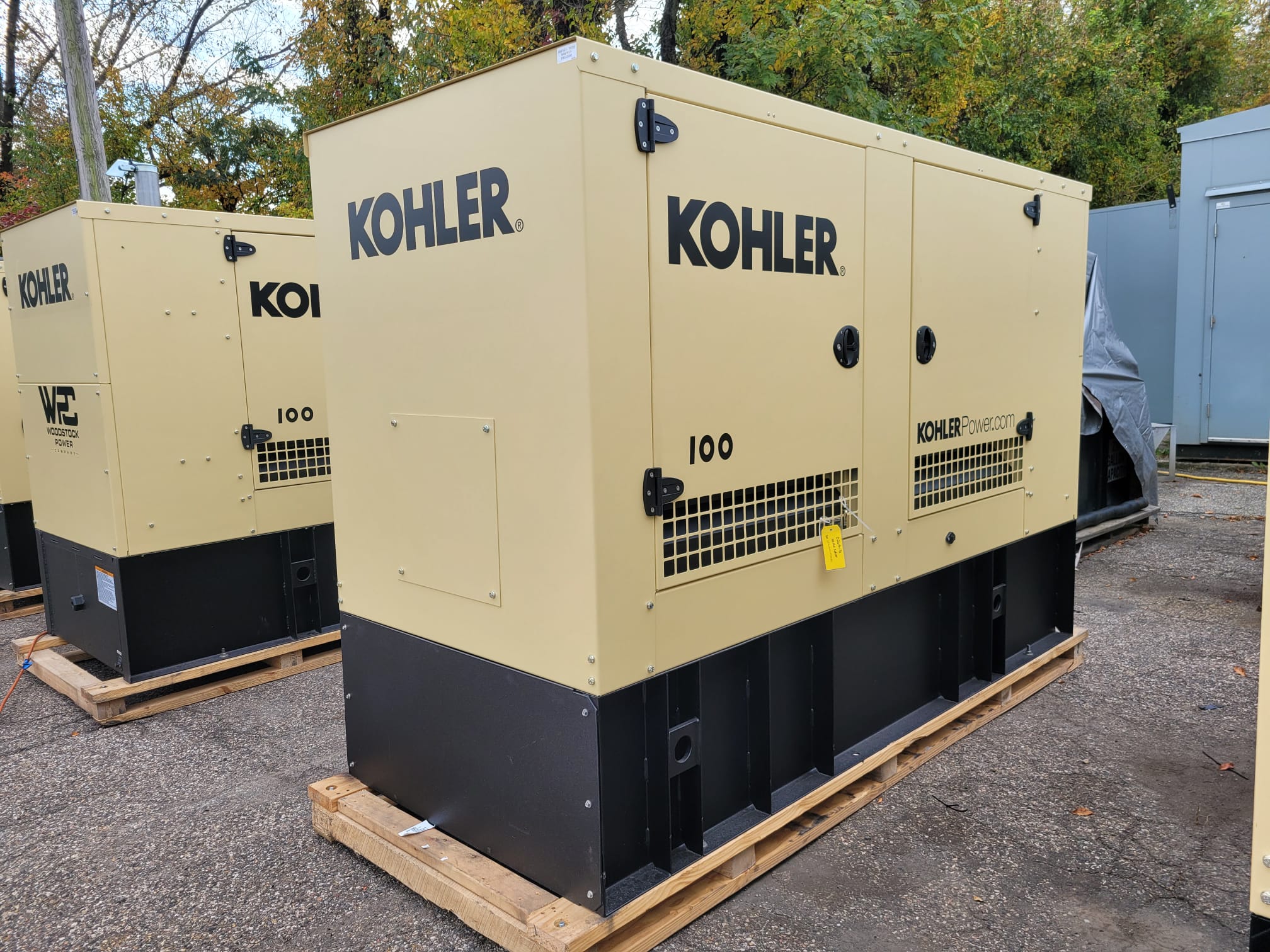 New 100 kW Kohler 100REOZJF Diesel Generator – EPA Tier 3