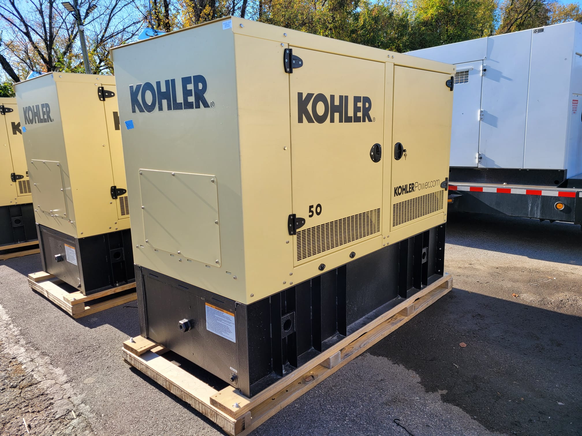 New 50 kW Kohler 50REOZK Diesel Generator – EPA Tier 3