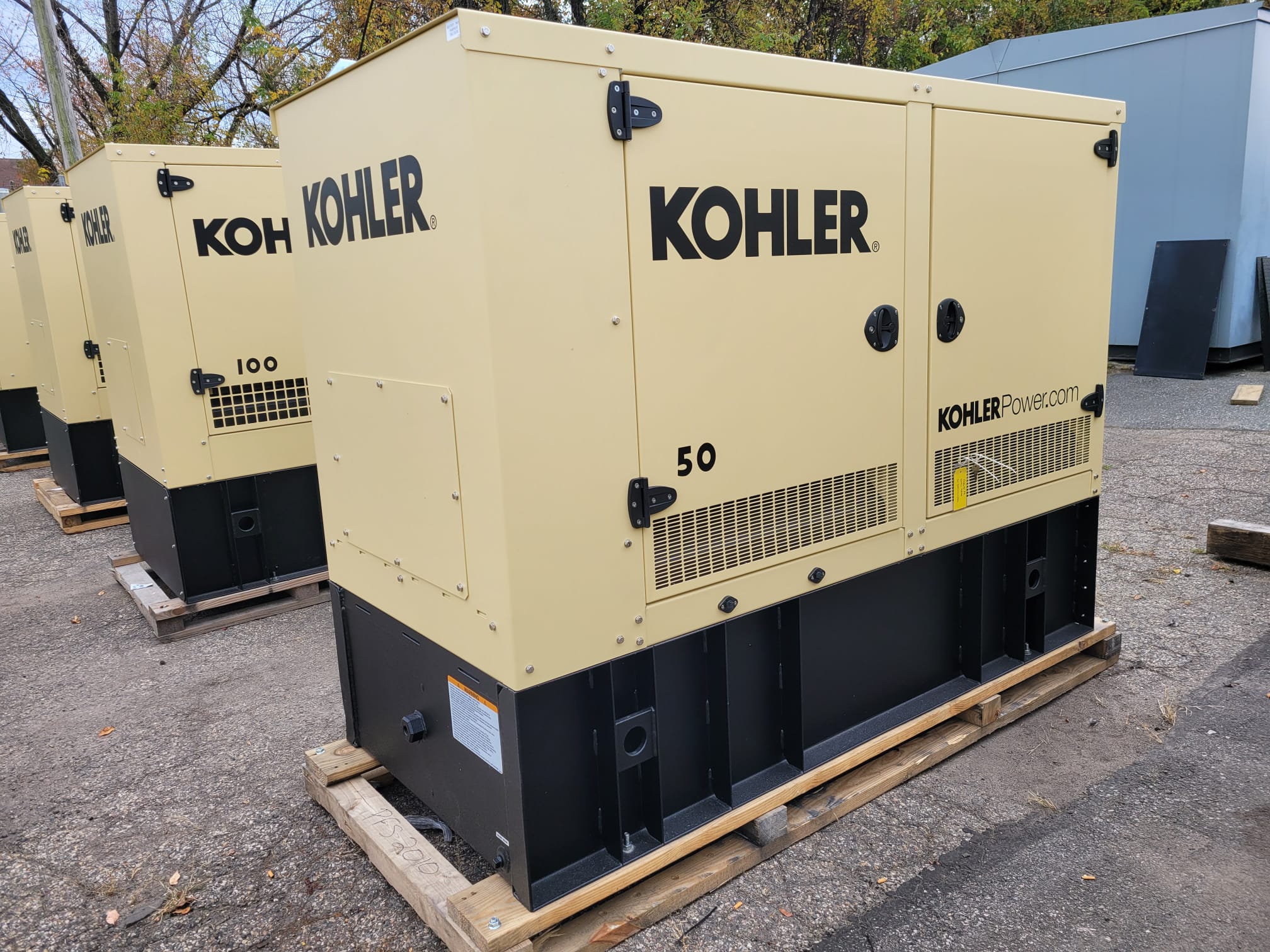 New 50 kW Kohler 50REOZK Diesel Generator – EPA  Tier 3