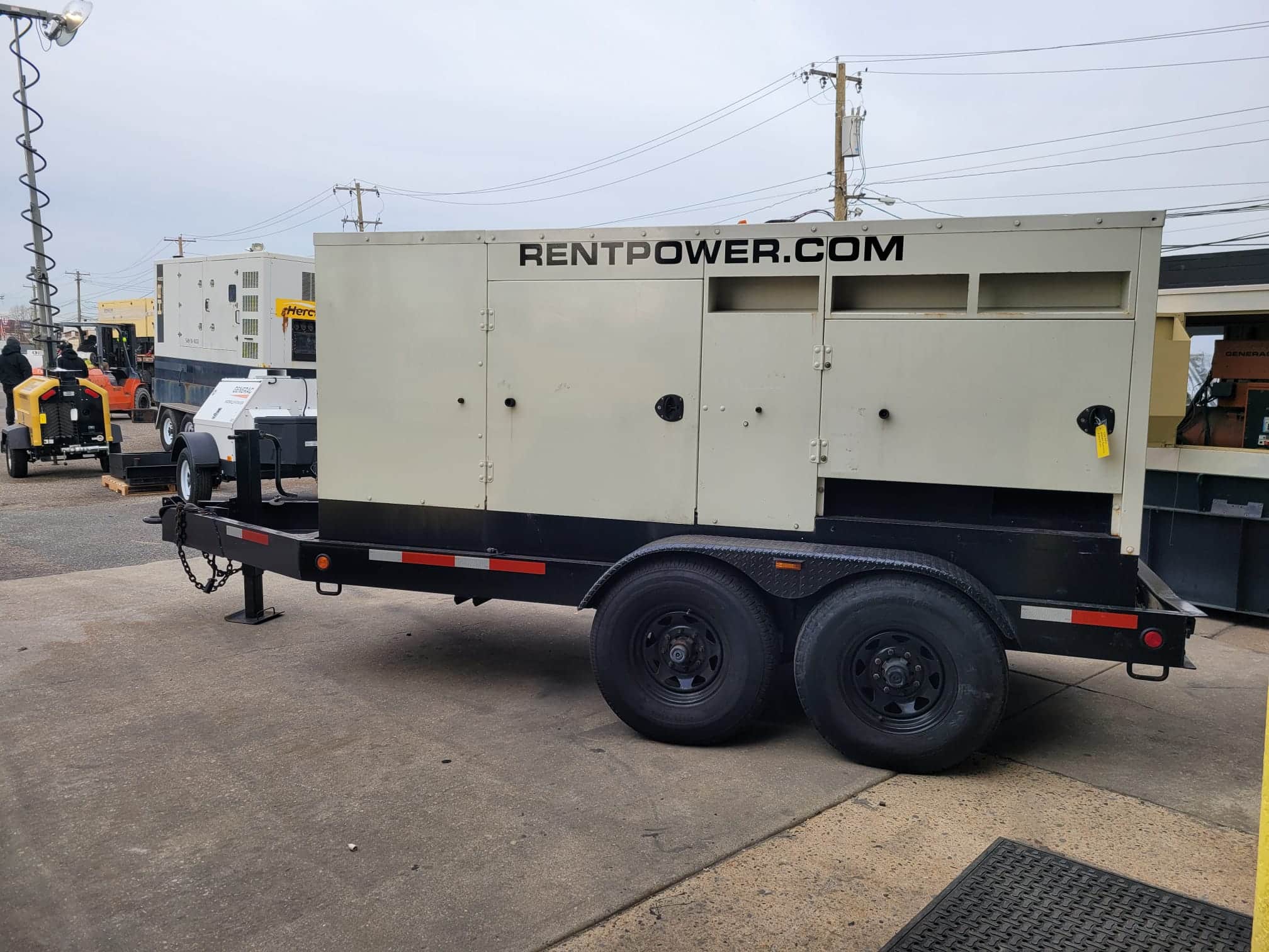 Used 200 kW Cummins C200 D6R Portable Diesel Generator – EPA Tier 3