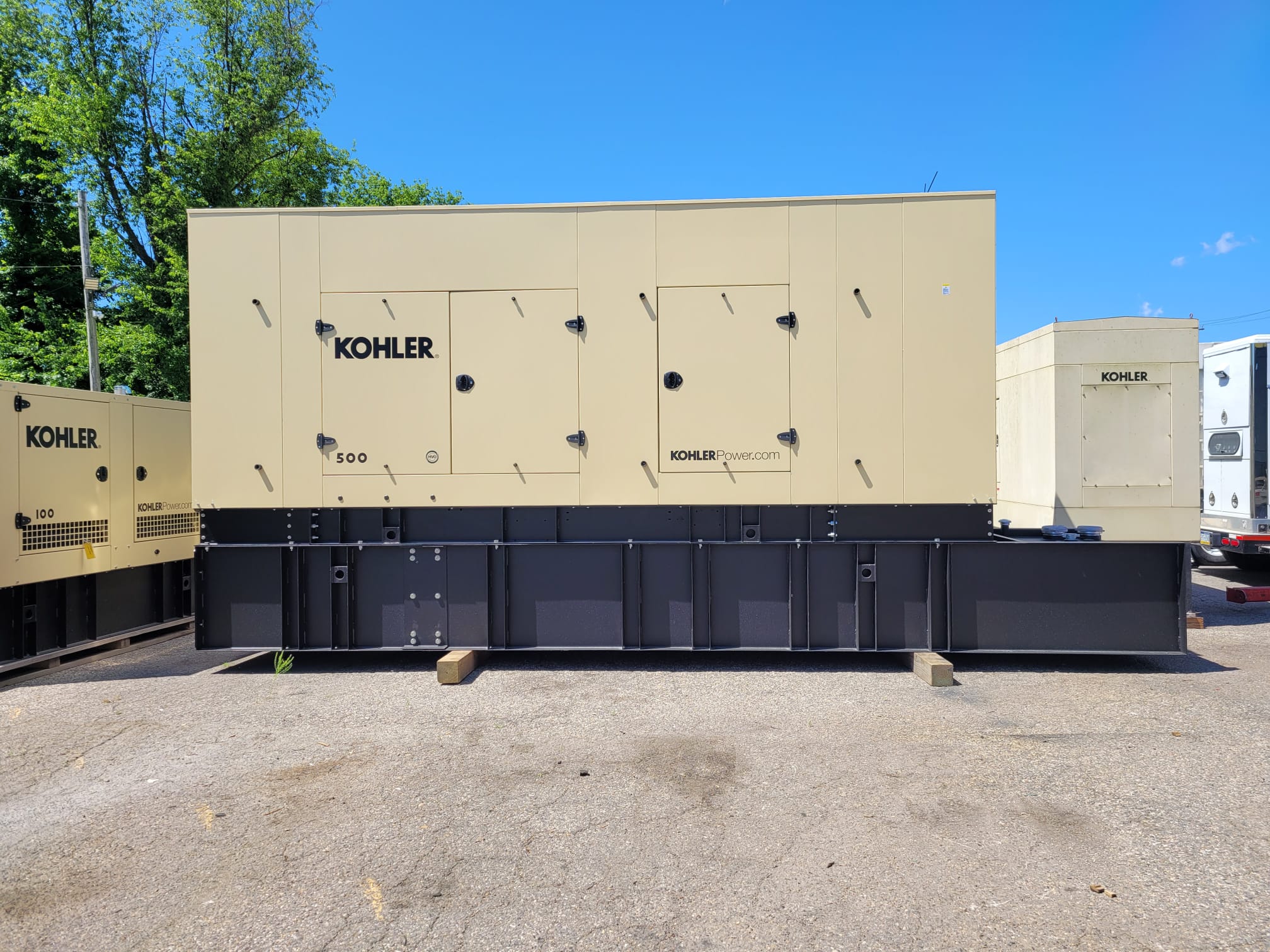 New 500 kW Kohler 500REOZJC Diesel Generator – Steel Sound Enclosure – EPA Tier 2