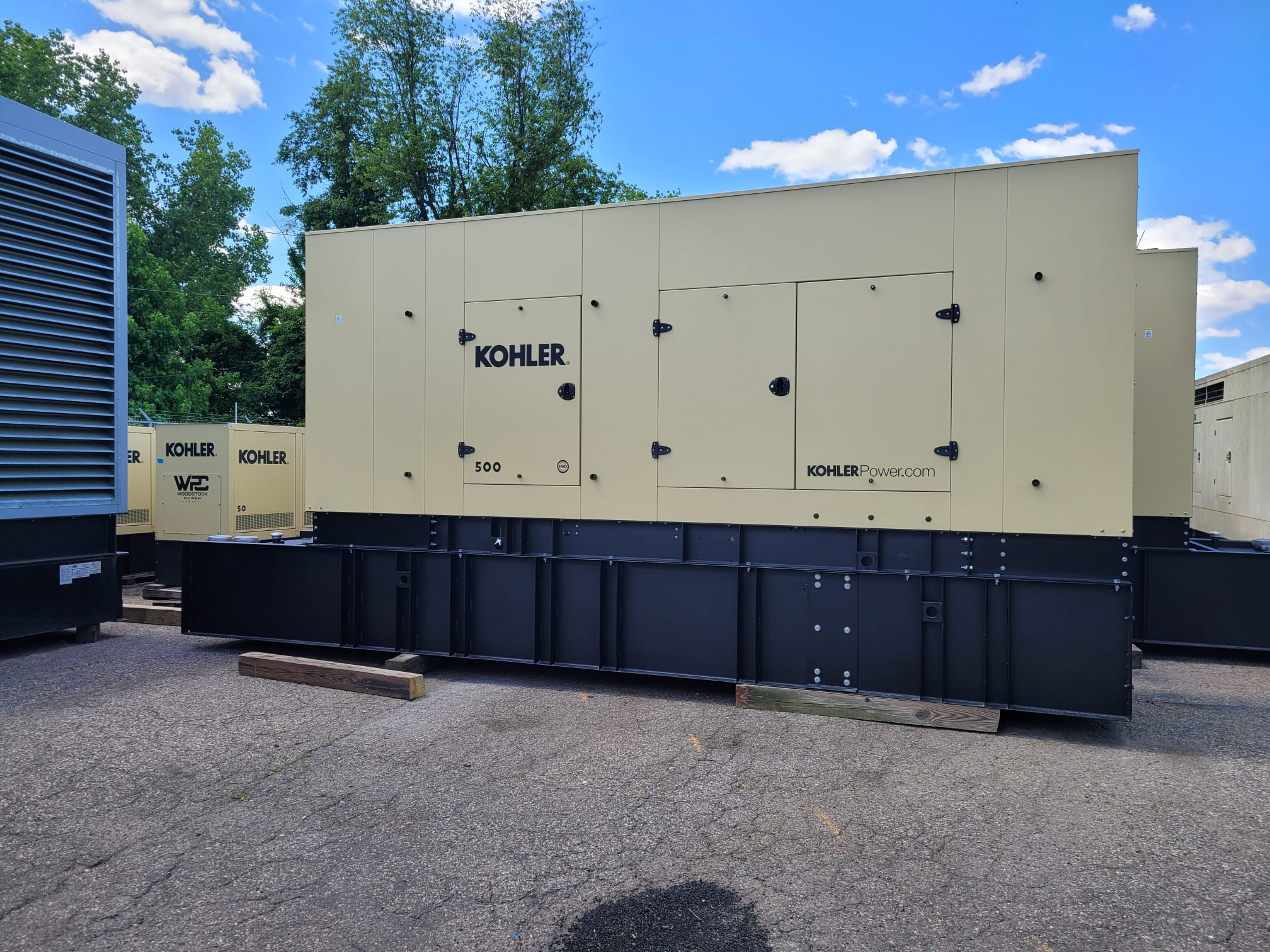 New 500 kW Kohler 500REOZJC Diesel Generator – Steel Sound Enclosure – EPA Tier 2