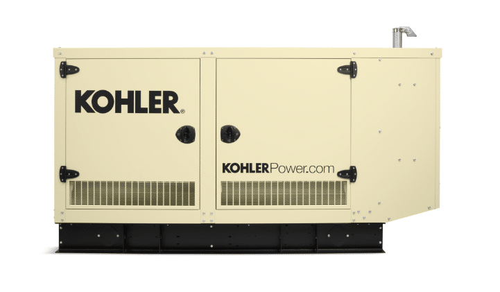 New 50 kW Kohler KG50 Natural Gas Generator – EPA Certified