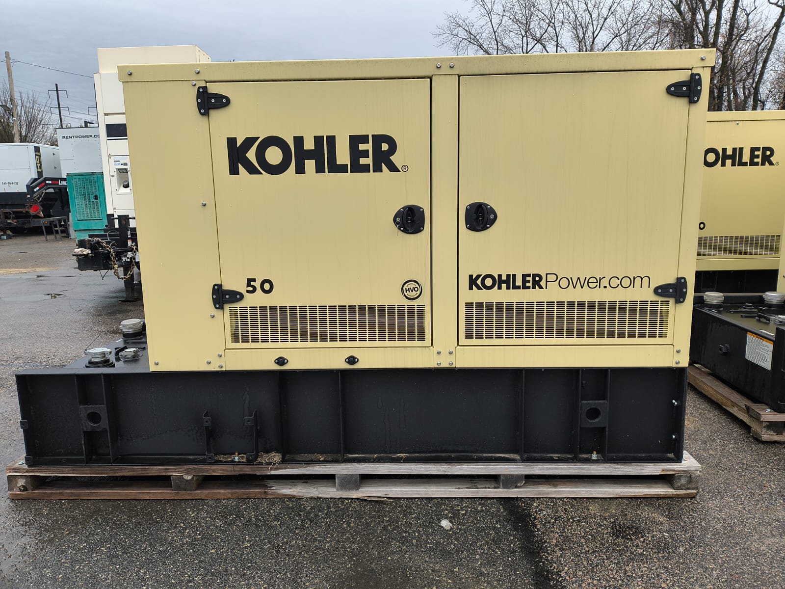 New 50 kW Kohler 50REOZK Diesel Generator – Steel sound enclosure – EPA Tier 3