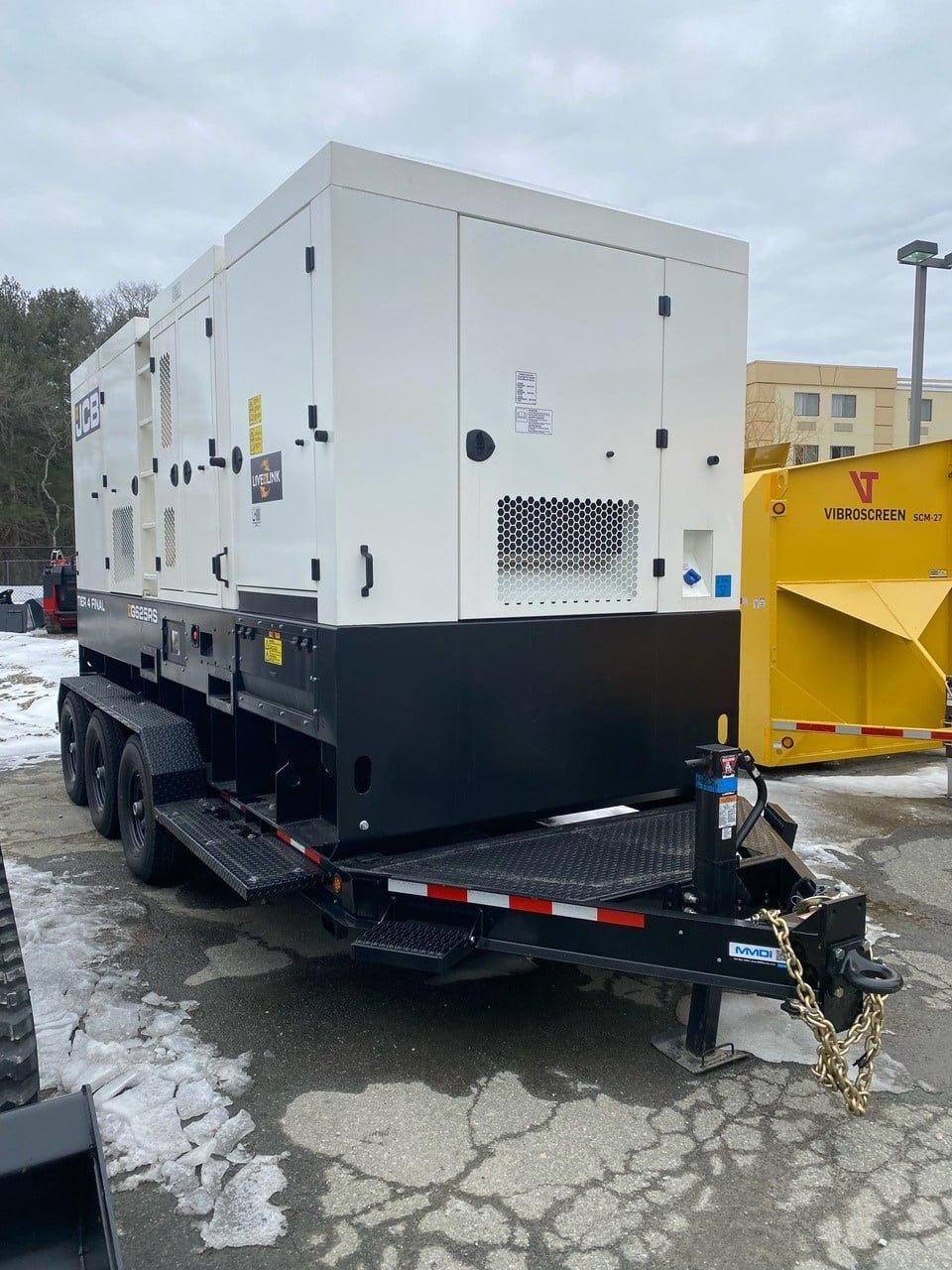 Used 100 kW JCB G125RS Portable Diesel Generator – EPA Tier 4 Final