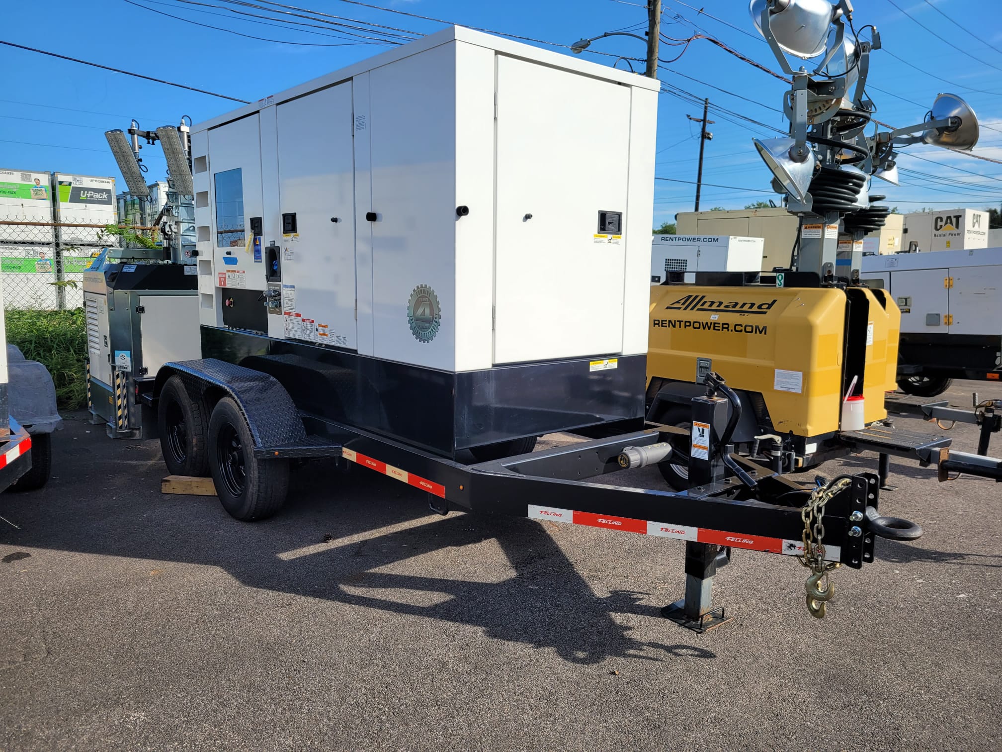 Used 100 kW Cummins C100D2RE Portable Diesel Generator – EPA Tier 4 Final
