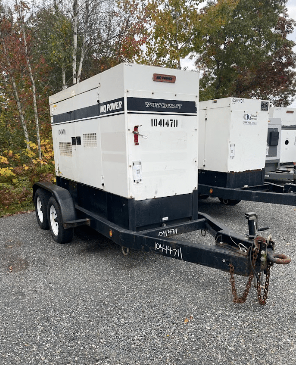 Used 56 kW MultiQuip DCA-70SSJU4i Portable Diesel Generator – EPA Tier 4i